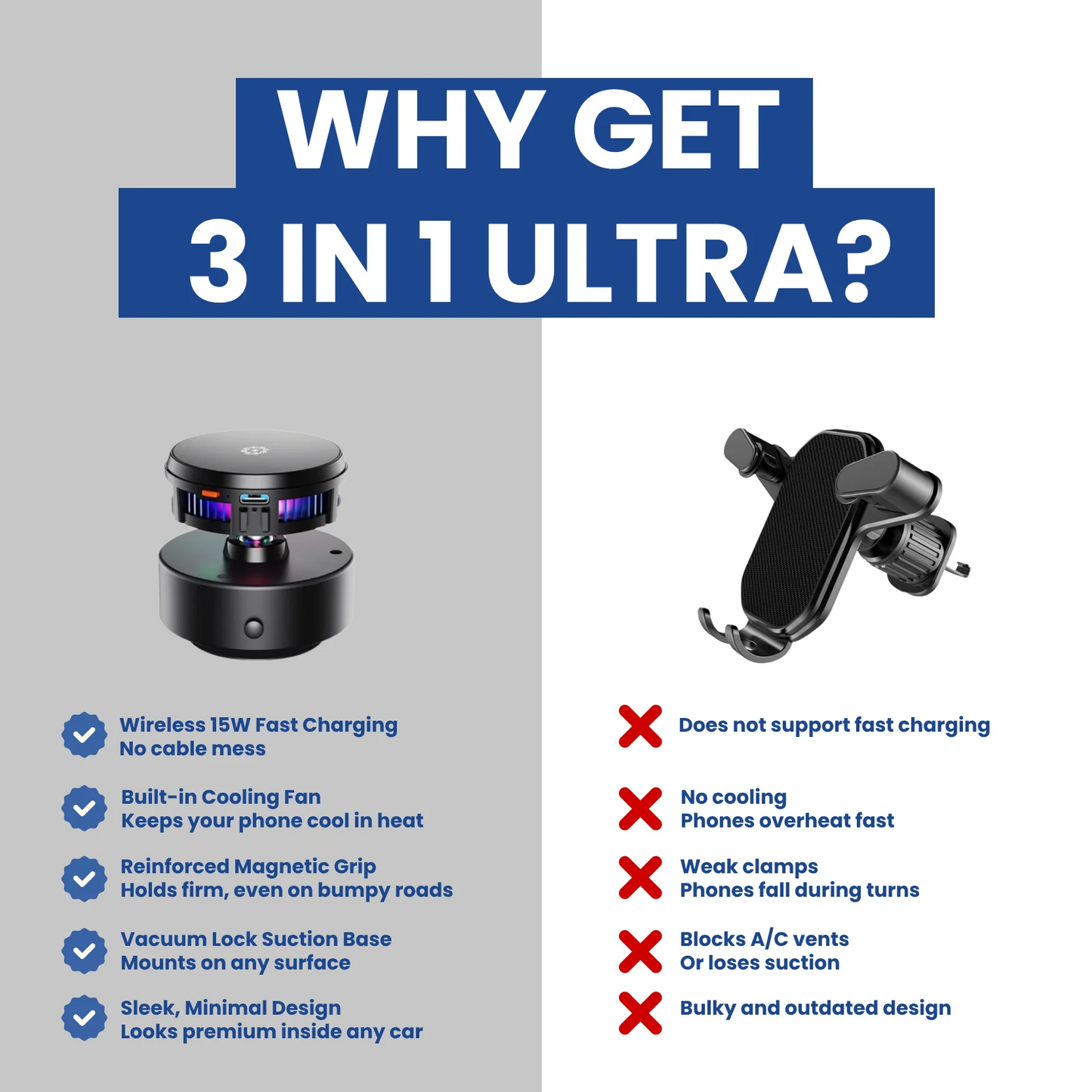 TGPTM 3 In 1 Ultra Holder